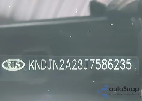 2018 Kia Soul из США, поврежденный, VIN KNDJN2A23J7586235